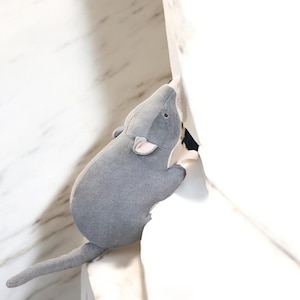32cm Soft Plush Simulation Mouse Toy, Cute Plush Animal, Stuffed Rat for Kids, Adorable Plushie, Gift for Mouse Lovers