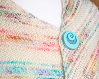 making waves magnetic shawl closure : mint water