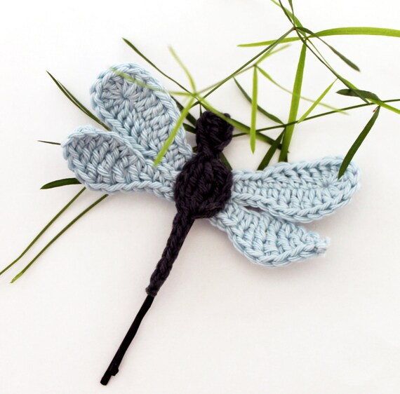 Items similar to Crochet Flower Hair Pins / Crochet Hair pins Crochet