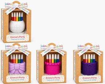 Reserved Custom Order – 40 DIY Pencil Holder Kits (Basketball & Bow Theme)