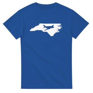 North Carolina Aviator T-shirt | Pilot gift idea | Aviation shirt | Flying apparel