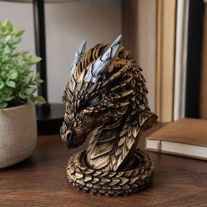 Sleeping Dragon Bust