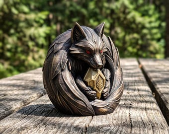 Ember Fox, Woodland Animal Sculpture