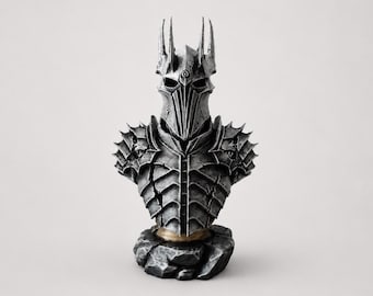 Dark Lord Bust, Gothic Fantasy Statue