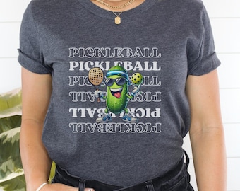 Pickleball Graphic Tee, Fun T-Shirt for Pickleball Lovers, Pickleball Apparel, Pickleball Shirt For Women Pickleball Player Tee Gift for Her