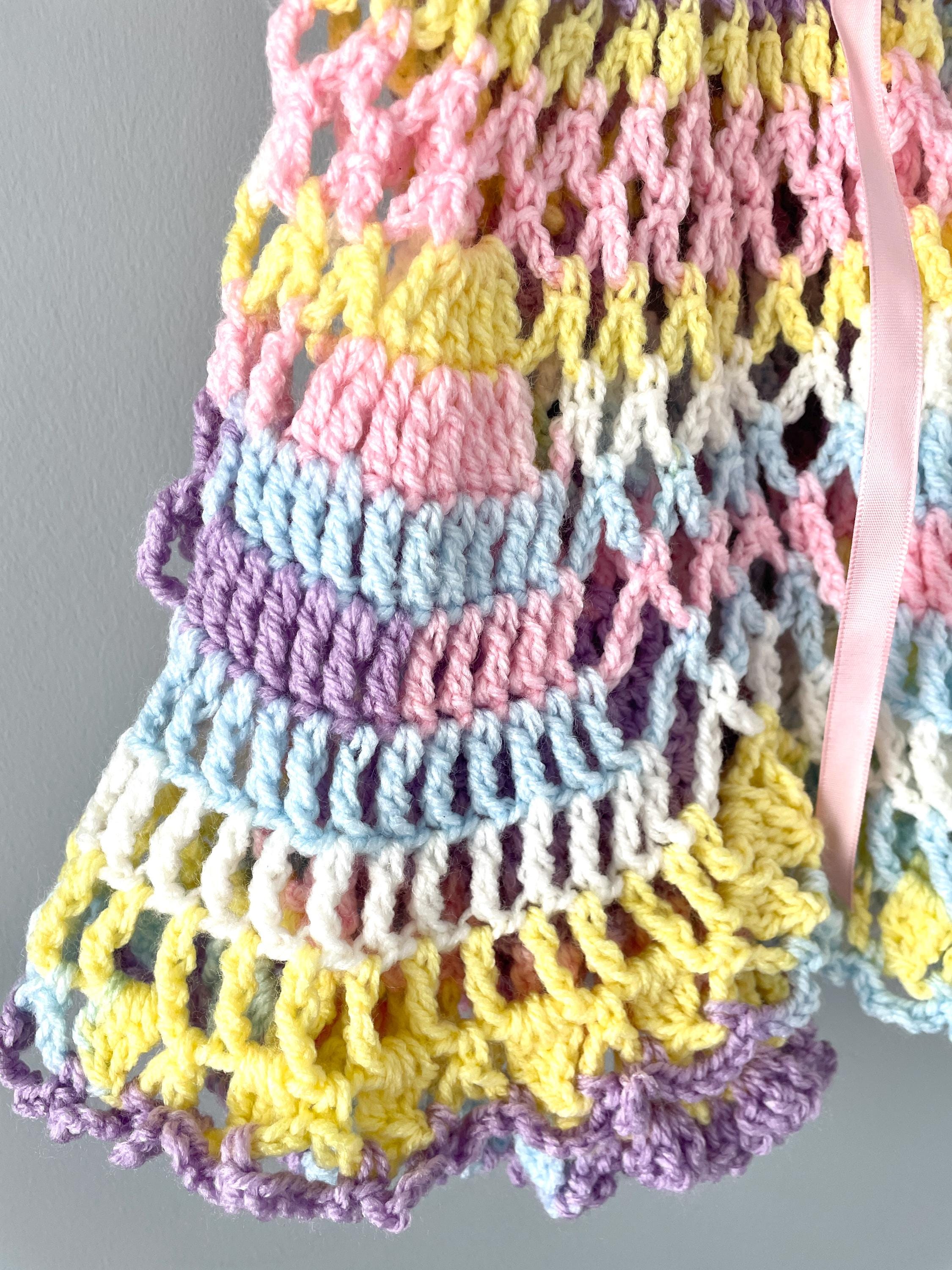 Robe Printemps Pastel à Chevrons Fille 3T Rare Editions - Occasion Très Bon état