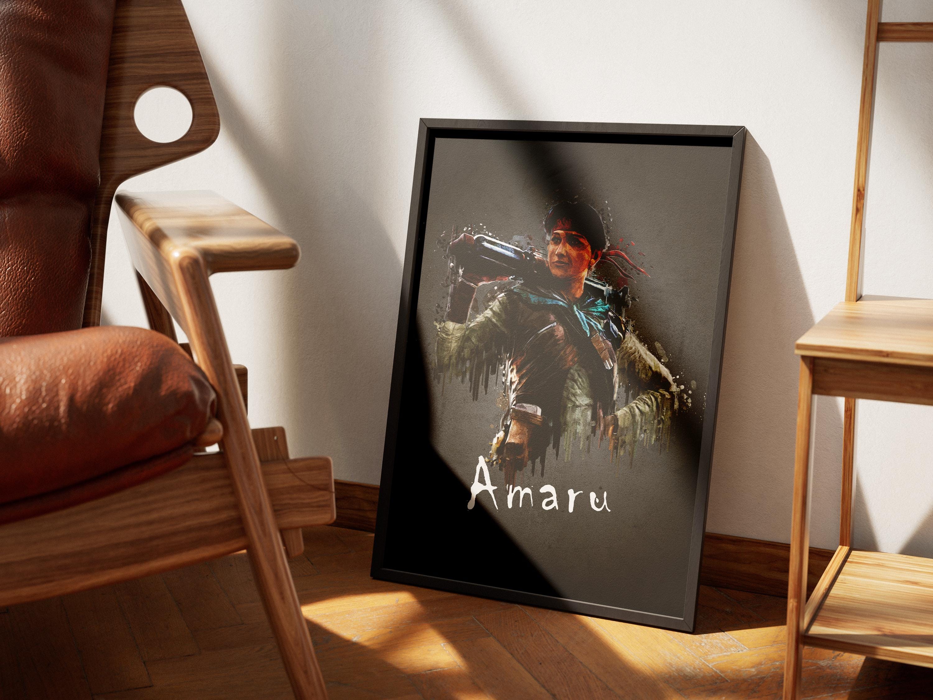 Amaru Operator Rainbow Six Siege Poster | High-Quality Gaming Wall Art | Tactical Decor for FPS Fans & Epic Gifts