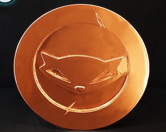 Resin Printed Sly Coin Wall/Shelf Decor