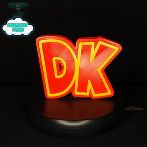 3D Printed DK Plaque Wall/Shelf Decor