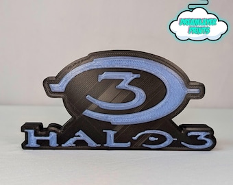 3D Printed Halo Wall/Shelf Decor