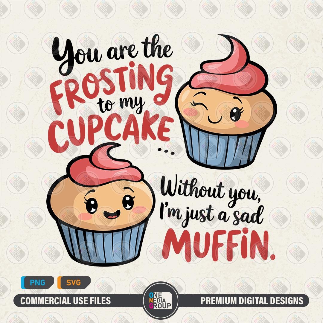 Panneau Bois Décoratif 'You Can't Be Sad Holding A Cupcake' – Fait Main UK