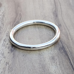 925 sterlingzilveren armband Handgemaakte zilveren sieraden Handgemaakte organische zilveren armband Elegante handgemaakte sterlingzilveren armband