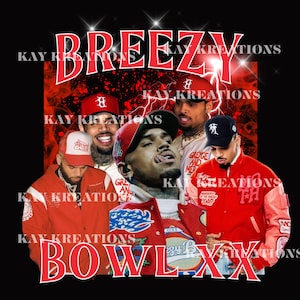 Chris Brown 20oz Tumbler Wrap Design, Music Lovers Tumblers Wraps , Tumbler Wrap PNG, PNG Digital Download, Breezy Bowl, Concert, T SHIRT
