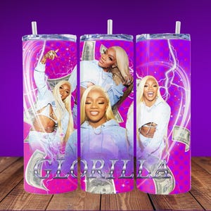 Glorilla PNG File, Tumbler Wrap, Tshirts