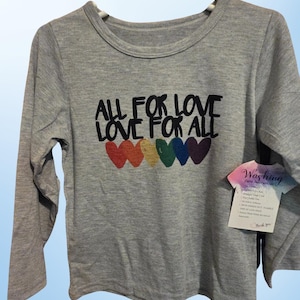 All for Love kids long sleeve