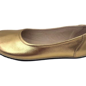 Leather Flats Shoes Women, Minimalist Leather Ballet Shoe, Barefoot Gold Shoes Women, Wide Toe Box Shoes, Barefoot Ballet Shoe,
