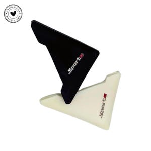 Sports Bumper Guard Strip – Anti-Collision Patch (Black) | Anti-Scratch Car Protector Trim | Stylish Universal Fit