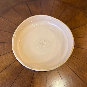 Ceramic Plate for Food, Salad, Dessert, and more! Shallow bowl