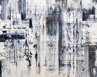 NEUTRAL ABSTRACT ART | Oil Painting | 30X36 | Toronto | Contemporary Portrait | Canadian Art | Canadian Artist | OP30x36X055