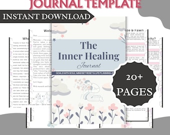 Guided Inner Healing Journal: Trauma Recovery, Shadow Work (PDF Download)