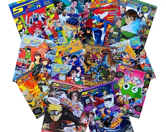 SpaceToon Arabic Comics Magazine Lot 13 Rare Issues Gifts CD & Posters مجلة سبيستون