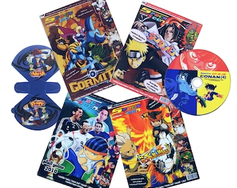 SpaceToon Arabic Comics Magazine Lot 4 Rare Issues Gifts CD & Poster مجلة سبيستون