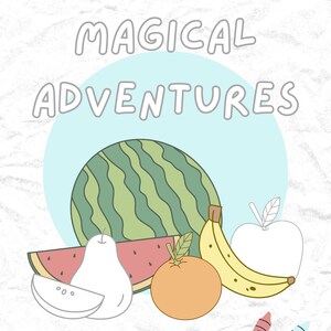 Magical Adventures: A Printable Coloring Book for Kids