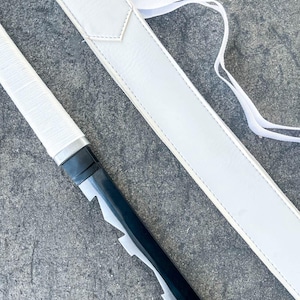 Inosuke Hashibira Sword Demon Slayer Anime Cosplay Katana Replica Inosuke Dual Sword Prop Handmade Demon Slayer Collectible Anime Gift Sword