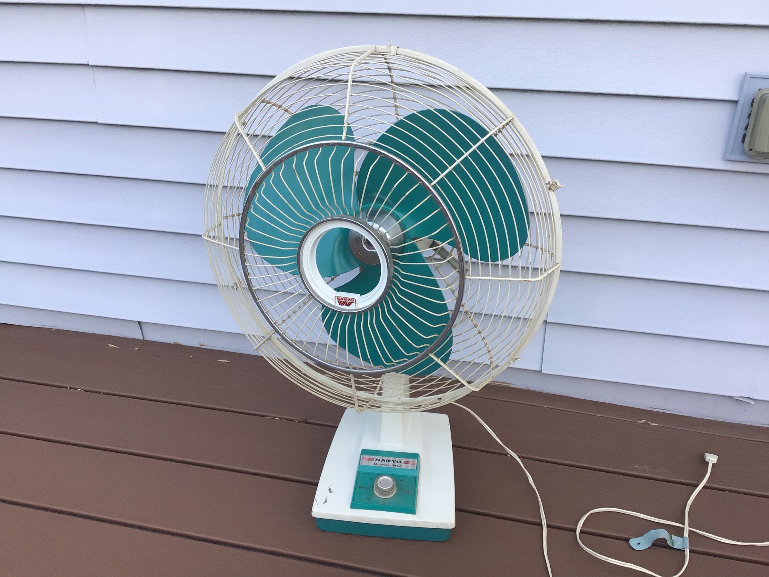 SANYO 扇風機 昭和レトロ家電 Yahoo!オークション - 希少 動作品 元箱入り 昭和レトロ SANYO