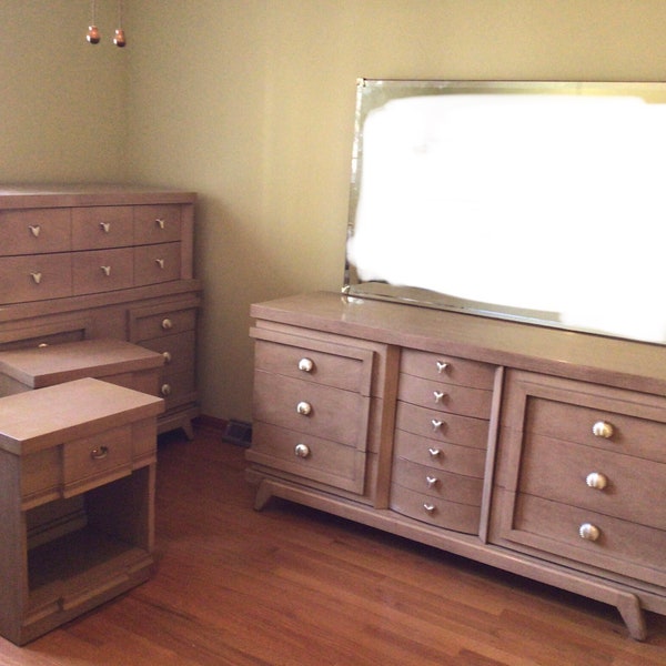 1950s Blonde Furniture Etsy