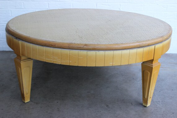 Vintage Mid Century Bamboo Rattan Retro Low Round Coffee - Low Round Coffee Table Vintage Vintage Mid Century Bamboo Rattan Retro Low Round Coffee - Low Round Coffee Table Vintage