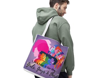 Girls Gays & Theys Tote Bag