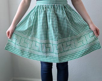 Vintage schorten met gingang uit de jaren 60