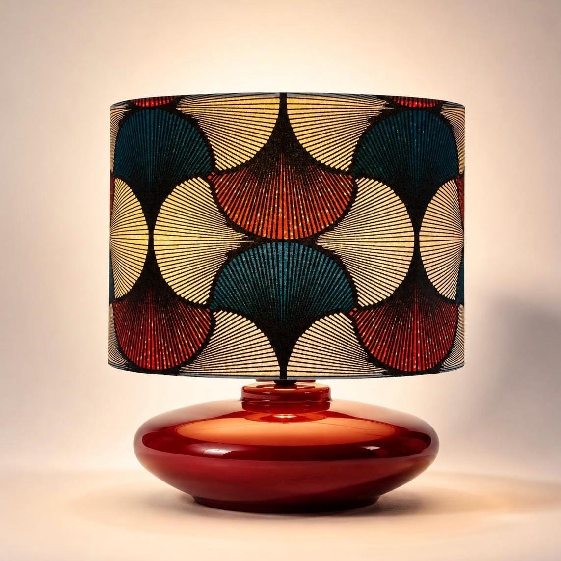 African Table Lamp - Etsy