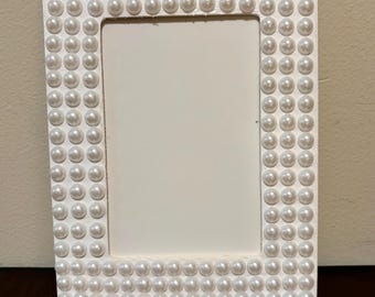 Marco de fotos de perlas