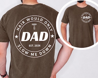 Hair Would Only Slow Me Down PNG: Bald Dad Humor Design Personalized Father Appreciation png Funny Dad Clipart (Digital Download)