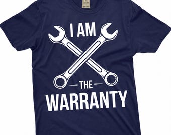 I Am The Warranty PNG SVG, Mechanic Humor Garage Repair Technician Dad Grandpa Papa Father's Day png Funny Wrench Clipart (Digital Download)