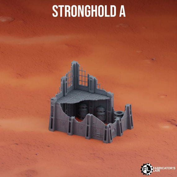 Kill Team Industrial Ruins Terrain Set - Compatible With Kill Team