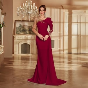chiffon dress v neck Blue Sleeveless Pleated V-Neck Gown Width: Wide with thick straps and 16