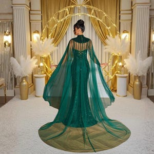 kelly green prom dress Deep Green Long Flowy Prom Dress With Lace Bustier And Corset Back