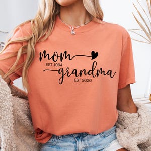 mothers day gift, gift for mom, grandma shirt, gift for grandma, grandmother shirt, grandma tshirt, custom mom shirt, mothers day shirt,