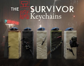 Resident Evil 2 Tofu Survivor Keychain / Bag Charm (New Design)