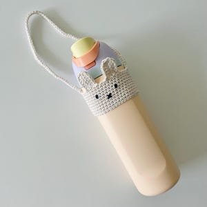 Miffy Crochet Bottle Holder: Handmade Owala 24oz Accessory