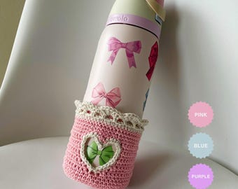 Owala bottle boot, Crochet water bottle boot, Owala accessory, Tumbler Accessory, Crochet Boot, Accessory Gift for Bestie, Personalize Owala