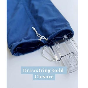 Travel Case Mahjong Velvet Bag Portable Gaming Solution Drawstring Pouch Design Luxury Storage System Rack Holder Collection Four Interior Pockets Premium Protection Method Elegant Mint Navy Options Gold Accent Detail Perfect Game Night