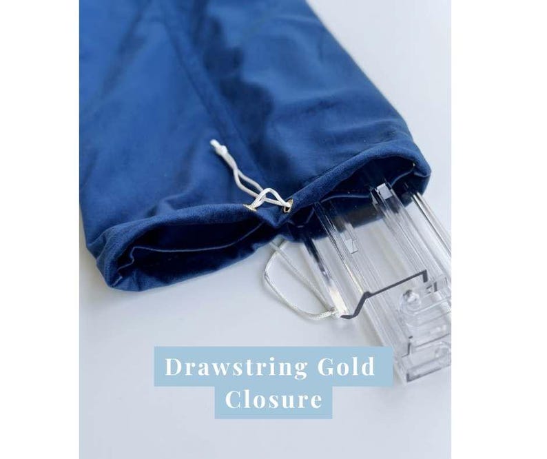Travel Case Mahjong Velvet Bag Portable Gaming Solution Drawstring Pouch Design Luxury Storage System Rack Holder Collection Four Interior Pockets Premium Protection Method Elegant Mint Navy Options Gold Accent Detail Perfect Game Night
