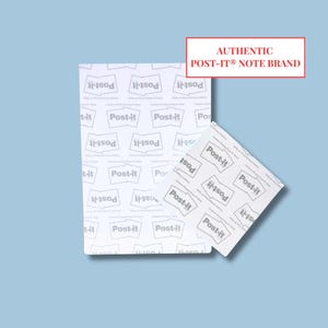 Custom Sticky Notes Personalized Post It Notes Office Accessory Desk Organization Workplace Supply Teacher Gift Idea Present Stationery Set image 6