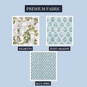 Mahjong Mat Bag Canvas Storage Drawstring Closure Toggle Rope Handle Carrier Custom Block Print Pattern Blue White Cotton Organizer Portable image 5