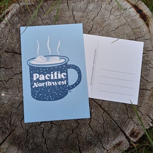Tasse de carte postale PNW 4 x 6