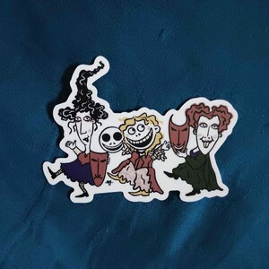 Lock,Shock and Barrel / Winifred, Sarah und Mary - 3" x 3" Aufkleber."